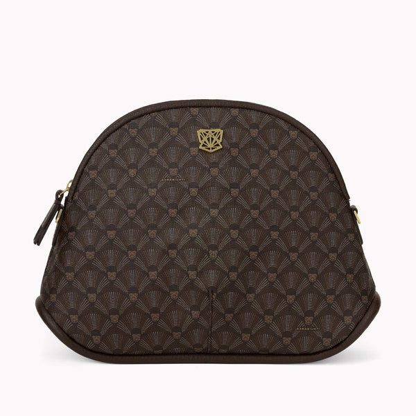 Elena L Shell SG Mng Dark Brown